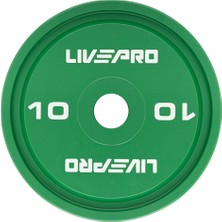 Livepro LP8334 10 kg Powerlifting Yarışma Plaka