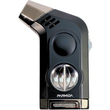 Parmida Siyah V Cut Tek Torch Puro Çakmak PCM0973