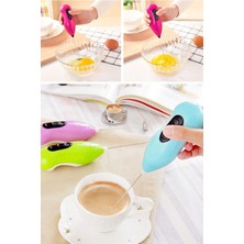 Macgon Mini Mixer Kahve Süt Köpürtücü Karıştırıcı Cappucino Mikser - Pratik Pilli Köpürtücü