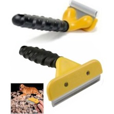Macgon 10 cm Kedi Köpek Tarağı Fırçası Tüy Alıcı Toplayıcı Tarak Fırça