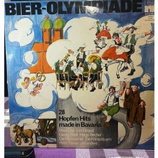 Plakantik Bier-Olympiade - 28 Hopfen Hits Made In Bavaria - Ariola 61204 - Koleksiyonluk 2'li Lp