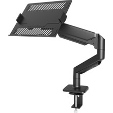 Techmore PM-252-J 10-17'' Tek Kol Ofis Monitör Laptop Notebook Tutucu Masa Stand Askı Aparatı
