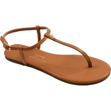 Tkees Kadın Camel Sandalet