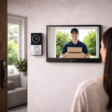 Teknikerelektrik Cata CT-4030 7 Inç Akıllı Villa Set (Uzaktan Erişimli)