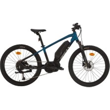 Bisan Arrow Alıvıo Elektrikli Erkek Dağ Bisikleti 33CM Hd 24 Jant 9 Vites Mavi Siyah