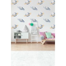 Satürn Gezegeni Temalı 20 Parça Çocuk ve Bebek Odası Dekoratif Duvar Sticker Seti