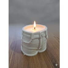 Velmor Candle Doğaya Dönüş Çiçek Açan Mum