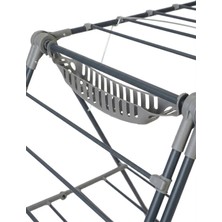 Ironika Extra Kalın Borulu Çamaşır Kurutmalık Antrasit Renk