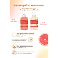 Nemlendirici Vücut Bakım Seti Kundal Honey&macadamia Pure Body Wash+Lotion–pink Grapefruit Edition