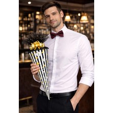 Koni Club Erkek Hediye Konisi – Papyon, Cüzdan, Bileklik ve Aksesuar Seti (Şık & Premium Tasarım)