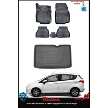Rizline Ford B-Max 2011 Sonrası Alt Bagaj Bagaj Havuzu ve Havuzlu Paspas