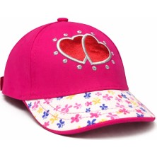 Aydın Şapkacınız 1-3 Yaş Kız Çocuk Siperli Şapka Cırtlı Ayarlanabilir Günlük Kullanım