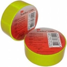 3m Bant Temflex 1300E 18MMX9.15M Sarı