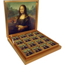Blackeye Chocolate Mona Lisa Hediyelik Çikolata - 48 Adet Madlen Çikolata