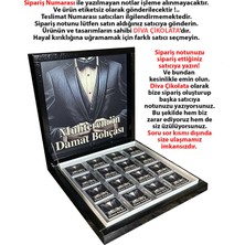 Blackeye Chocolate Isimli Kişiye Özel Damat Bohçası Çikolatası - 32 Adet Madlen