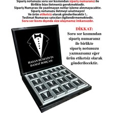 Blackeye Chocolate Kişiye Özel Isimli Damat Bohçası Çikolatası (48 Adet Madlen Çikolata)