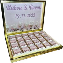 Blackeye Chocolate Söz Nişan Nikah Çikolatası 72 Adet Madlen Çikolata