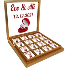 Blackeye Chocolate Söz Nişan Nikah Çikolatası (48 Adet Madlen Çikolata)