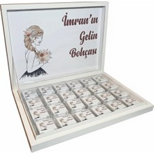 Blackeye Chocolate Gelin Bohçası Çikolatası - 48 Adet Madlen Çikolata