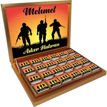 Blackeye Chocolate Asker Çikolatası - Asker Uğurlama Çikolatası (72 Adet Madlen Çikolata)
