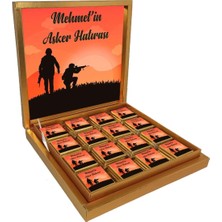Blackeye Chocolate Asker Çikolatası - Asker Uğurlama Çikolatası (48 Adet Madlen Çikolata)