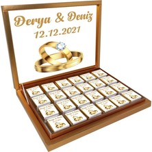 Blackeye Chocolate Söz Nişan Nikah Çikolatası (72 Adet Madlen Çikolata)