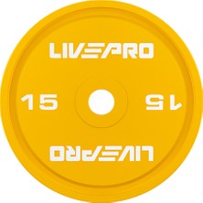 Livepro LP8334 15 kg Powerlifting Yarışma Plaka