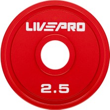 Livepro LP8334 2,5 kg Powerlifting Yarışma Plaka