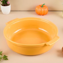 Aryıldız Elissa Kapaklı Karnıyarık Fırın Kabı Sarı 29 cm