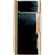 Parmida Siyah-Gold Soft Alev Puro Çakmak PCM0960