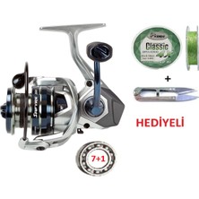 Oslo Okuma Safyre SF-2500A 7+1bb Ip Misina Sarılı Olta Makinesi