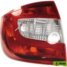 Tyc Skoda Rapid Arka Stop Kırmızı Sedan Sol 2011- (Oem No:  5JH945111)