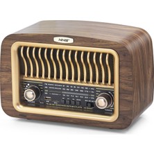 Zenvia Bluetooth Nostaljik Hoparlör Fm 285 x 133 x 189 cm NS6656BT