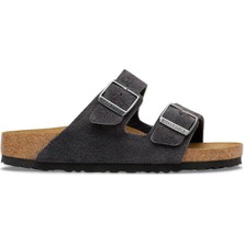 Birkenstock Arizona Vl Çift Toka Gri Unisex Terlik