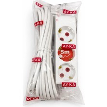 Ay-Ka 5 mt Gurup Üçl Piriz