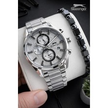 Slazenger 2 Yıl Garantili Iç Fonksiyonları Aktif 10 Atm Suya Dayanıklı Erkek Kol Saati FG.SL.2515.01