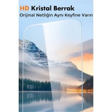 Fibaks iPhone 17 Air 4K Hd Full Saydam Kırılmaz Cam Tam Ekran Koruyucu Kavisli Kenar Çizilmez 9h Sertlik Kılıf