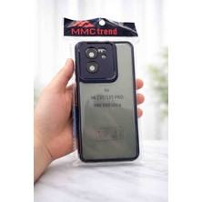 Esmer Bilişim Mi 13T / 13T Pro - K60 Ultra Uyumlu Şeffaf Arka Kapaklı Kamera Korumalı Kılıf