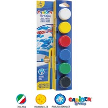Carioca Tempera / Sulu Boya 25 Ml. - 6 Renk