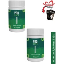 Pro Caps Erkeklere Çok Özel 15'li x 2 Ad. + Özel Kayganlaştırıcı Jelle