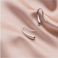 Eyelashes Silver 925 Ayar Gümüş Vintage Damla Küpe