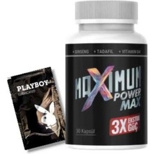 Maximum Power Max Erkeklere Özel 30 Lu Yanında Muzice Jel Hediye