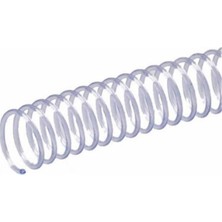 Kitabevimden Kayreb Spiral Plastik Helezon 100 Lü 38 mm Şeffaf 50 Li