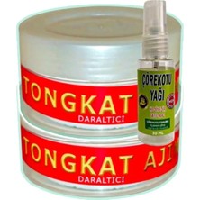 Süper Tongkat Ajimat Madura 50 ml Krem 2'li ve + Yanında 30 ml Çörek Otu Yağı