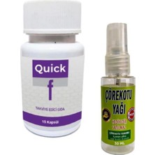 Quick F15 Dstklyci Ürün 15'li x 1 Adet Çörek Yağı ile