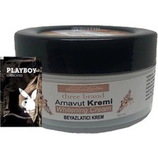 Three Brand Arnavut Kremi Whitening Cream Bölgesel  Kremi 50 ml + 1 Hediye Jel