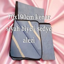 Akaworld Mavi Sedye Alezi 70X190 cm  3 Adet