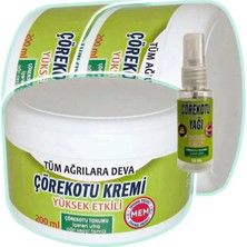 Çörek Otu Bakım Kremi 3X200 Ml+30 ml Çörek Otu Yağı ile