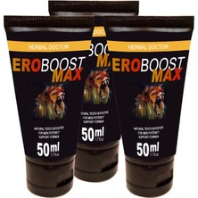 Süper Eroboost Maxtesto 3 Tane 50 ml Cream Harici Uygulama Kremi
