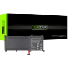 Notespare Asus ile Uyumlu G501JW-CN030T, G501JW-CN222H Notebook Batarya Pil 2.5" Hdd' Li Versiyon